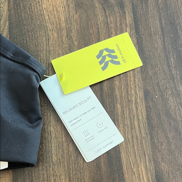 All in Motion Black One-Shoulder Sports Bra - Picture 3 of 3